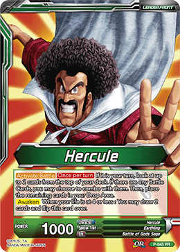 P-045 Hercule - Saiyan Delusion Hercule