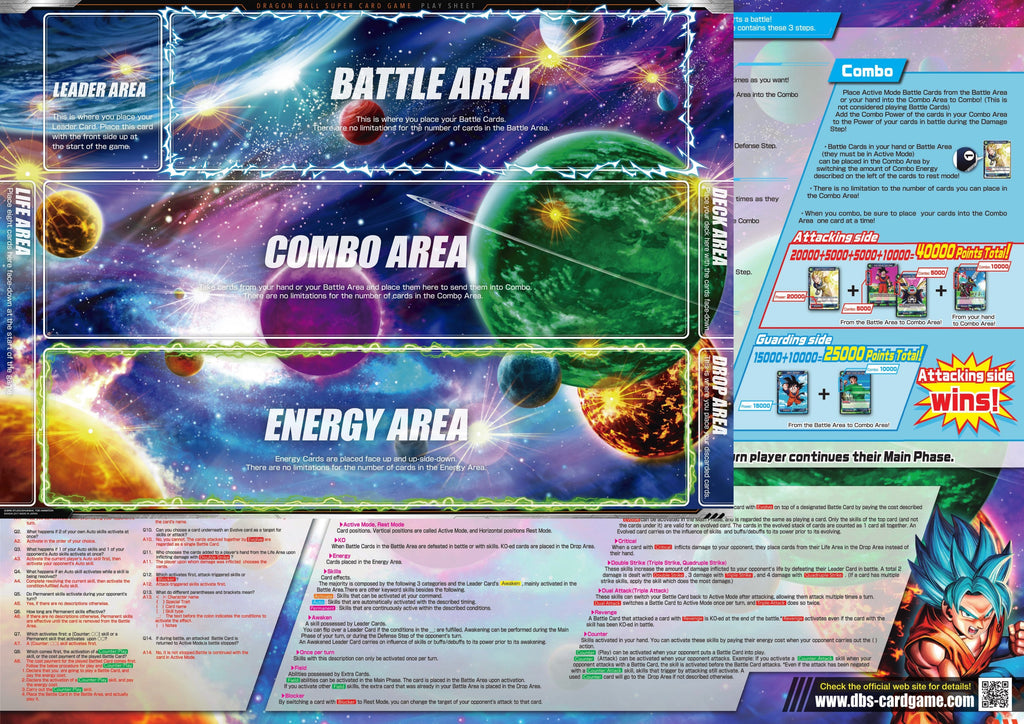 Dragon Ball Super TCG | The Awakening (SD01) - Play Sheet DBZ Exchange Dragon Ball Super TCG | The Awakening (SD01) - Play Sheet DBZ Exchange