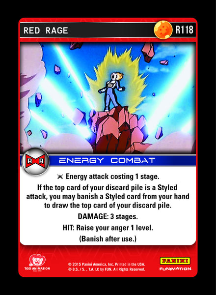 DBZ CCG | R118 Red Rage – DBZ Exchange
