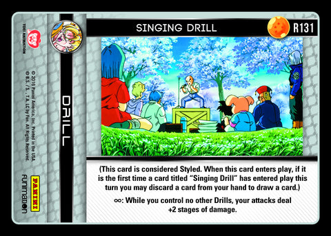 R131 Singing Drill