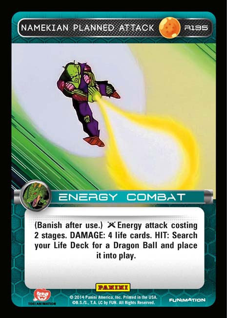 R135 Namekian Planned Attack