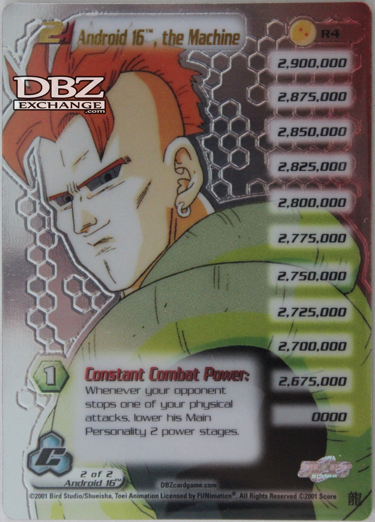 R4 Android 16 the Machine Lv2