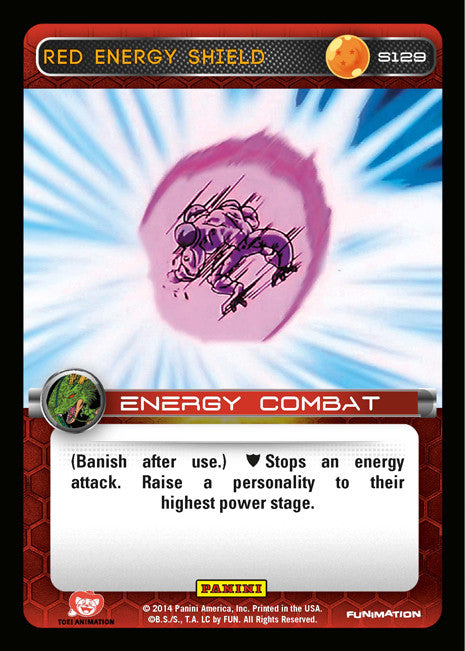 S129 Red Energy Shield