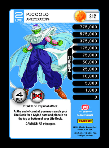 piccolo eis tarp DBZ CCG