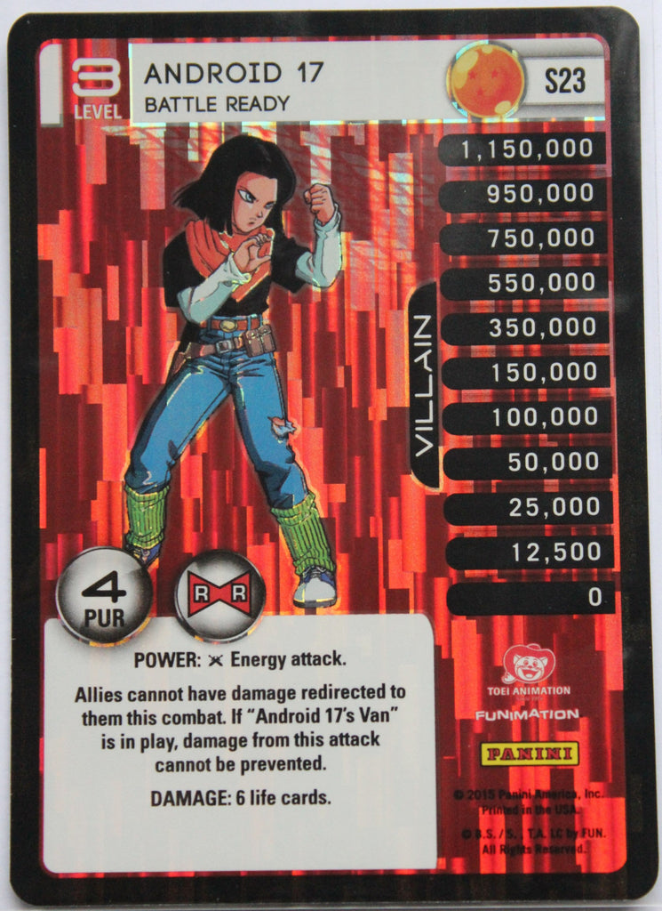 S23 Android 17 Battle Ready Lv3 Foil