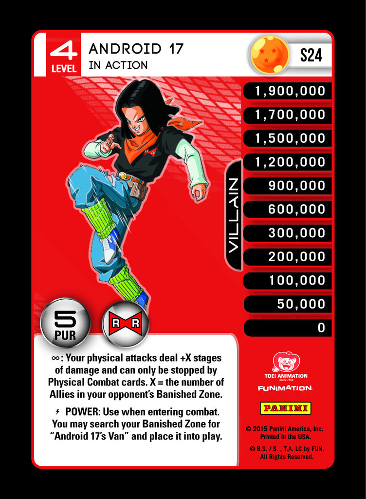 S24 Android 17 In Action Lv4 Rainbow Prizm