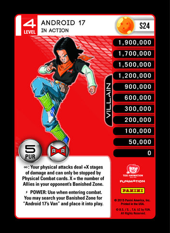 S24 Android 17 In Action Lv4 Rainbow Prizm