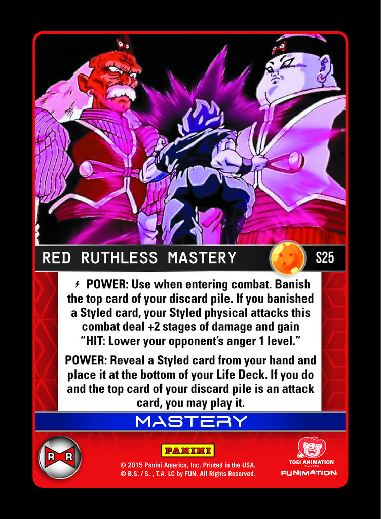 S25 Red Ruthless Mastery