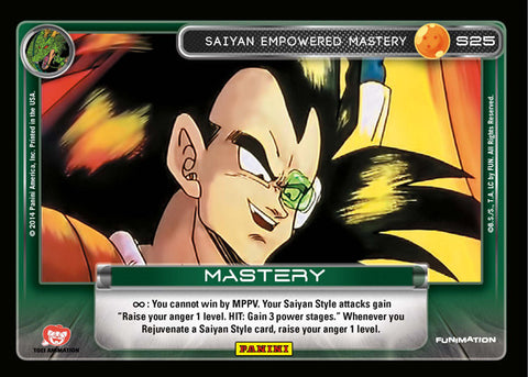 S25 Saiyan Empowered Mastery