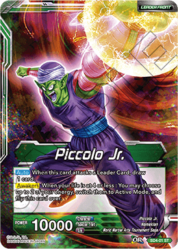 Sealed Large-Size: SD4-01 Piccolo Jr. - Piccolo Jr., Evil Reborn