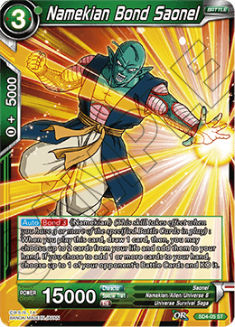 SD4-05 Namekian Bond Saonel