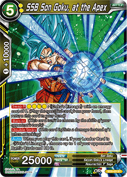 SD5-03 SSB Son Goku, at the Apex