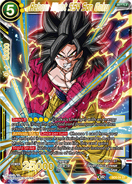 SD5-04 Reborn Might SS4 Son Goku