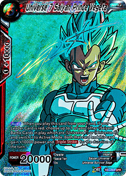 Dragon Ball Super TCG | SPR - Alternate TB1-004 Universe 7