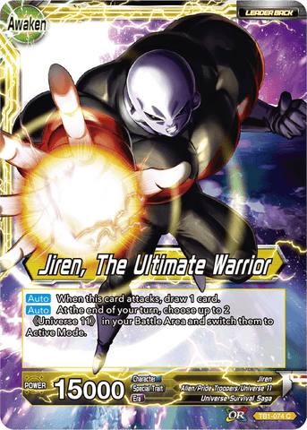 Dragon Ball Super TCG | TB1-074 Jiren - Jiren, The Ultimate Warrior DBZ Exchange Dragon Ball Super TCG | TB1-074 Jiren - Jiren, The Ultimate Warrior DBZ Exchange