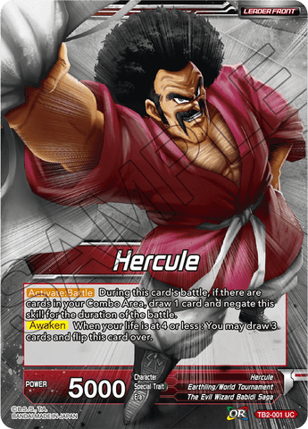 TB2-001 Hercule - Bundle of Confidence Hercule