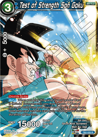 TB2-020 Test of Strength Son Goku
