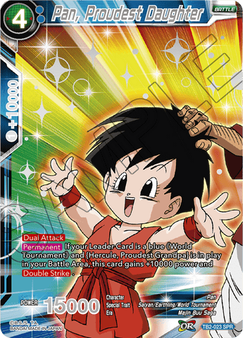 SPR - Alternate TB2-023 Pan, Proudest Daughter