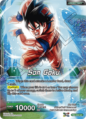 TB2-034 Son Goku - Stopping Power Son Goku