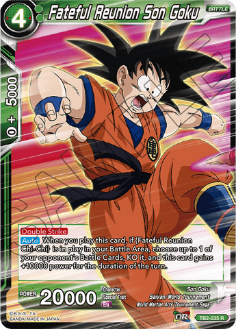 TB2-035 Fateful Reunion Son Goku