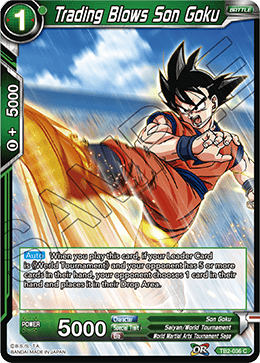 TB2-036 Trading Blows Son Goku