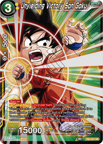 TB2-051 Unyielding Victory Son Goku
