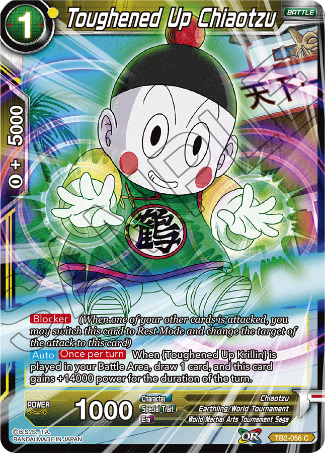 Dragon Ball Super TCG | TB2-056 Toughened Up Chiaotzu – DBZ