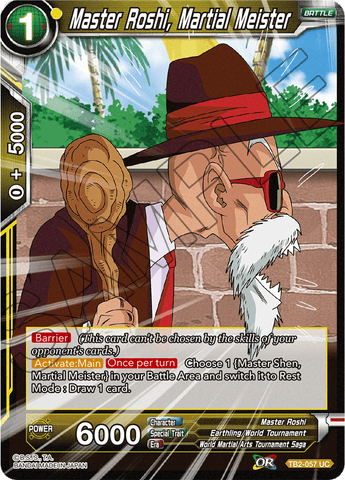 TB2-057 Master Roshi, Martial Meister
