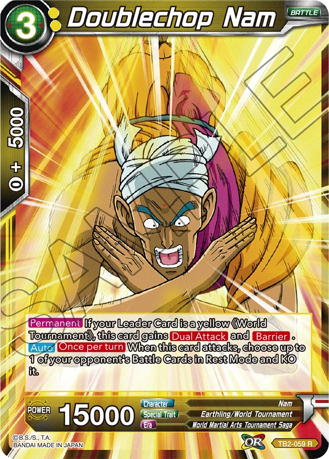 Dragon Ball Super TCG | TB2-059 Doublechop Nam – DBZ Exchange