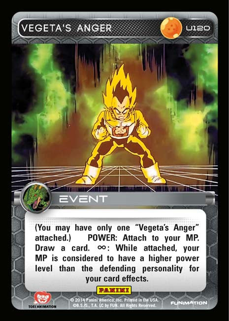 U120 Vegeta's Anger