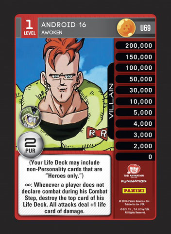 U69 Android 16 Awoken Lv1