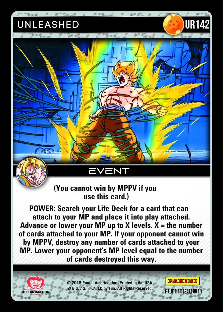 DBZ CCG | UR142 Unleashed Ultra Rare DBZ Exchange DBZ CCG | UR142 Unleashed Ultra Rare DBZ Exchange